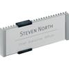 Durable Targhe DURABLE INFO SIGN alluminio/acrilico trasparente/argento metallizzato 149x52,5 mm - 480023