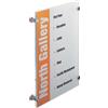 Durable Targa DURABLE CRYSTAL SIGN acrilico trasparente 297x420 mm 482619
