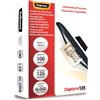 Fellowes Pouches per plastificatrici Fellowes Standard Capture125 finitura lucida - 2x125 µm 54x86 mm Conf. 100 pz - 5306302