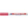 Edding Marcatore a vernice edding 750 punta conica 2-4 mm rosso E-750 002