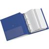 Sei Rota Raccoglitore Sei Rota Stelvio A4 - 4 anelli Q 65 mm - dorso 9 cm blu 36654007