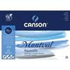 Canson Blocco collato Canson Linea Acquerello Montval bianco 300 g/m² 12 fogli 24x32cm C200807319