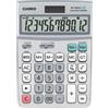 Casio Calcolatrice da tavolo Casio solare o batteria - display 12 cifre - grigio DF-120ECO-W-EP