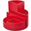 MAUL Portaoggetti Maul MAULRoundBox - riciclato rosso - Ø 14 cm h.12,5 cm Z710016