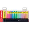 Stabilo Desk set evidenziatori Stabilo Boss® Original 2-5 mm assortiti Conf. 15 pezzi - 7015-01