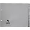 Q-Connect Divisori alfabetici Q-Connect A-Z metà altezza 22,5x18 cm 20 pagine KF01809