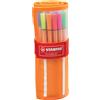 Stabilo Fineliner Stabilo Point 88 0,4 mm assortiti 25 colori standard + 5 Neon rotolo da 30 - 8830-2