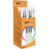 Bic Penna a sfera con cappuccio BIC Cristal UP M 1,2 mm nero 949880