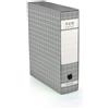 Brefiocart Registratore protocollo con custodia BREFIOCART New Color 35x28,5 cm dorso 8 cm grigio - 0201180.GR