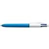 Bic Penna a sfera a scatto BIC 4 Colours M 1 mm assortiti 982866
