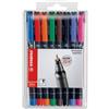 Stabilo Penne Stabilo OHPen universal Superfine (S) 0,4 mm assortiti astuccio da 8 - 841/8