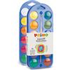 Primo Acquerelli Ø 30 mm Primo - scatola da 24+1 pennello - con coperchio tavolozza assortiti - 108A24A