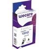 Wecare Nastro compatibile Brother 12 mm x 8 mt Wecare nero/trasparente K80017W4