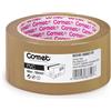 Comet Nastri adesivi per la spedizione Comet in PVC con adesivo in gomma naturale 50 mm x 66 m avana - 62240-00007-01