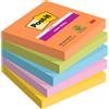 post-it® super-sticky Foglietti Post-it® Super Sticky Boost - conf. 5 blocchetti da 90 ff 76x76 mm - 654-5SS-BOOS