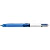 Bic Penna a sfera a scatto BIC 4 Colours Grip M 1 mm - 4 colori di scrittura assortiti - 526282