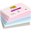 post-it® super-sticky Foglietti Post-it® Super Sticky Soulful conf. 6 blocchetti da 90 ff - 76x127 mm - 655-6SS-SOUL