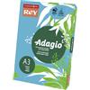 sylvamo Carta colorata A3 Sylvamo Rey Adagio 160 g/m² blu - Risma da 250 fogli - ADAGI160X501