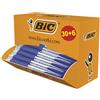 Bic Penne a sfera a scatto BIC Atlantis Classic NF M 1 m blu value pack 30+6 - 920286