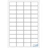 Markin Etichette bianche MARKIN Copiatabu permanenti 47,5x25,5 mm ang. arrotondati 44 et./foglio - conf. 100 fogli X210A406