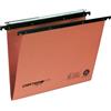 CARTESIO PLUS Cartelle sospese orizzontali per cassetti CARTESIO PLUS 39 cm fondo a V arancio Cf. 25 pz - 300/395 Link -A2