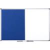 Bi-Office Pannelli Bi-office Maya combinata feltro/acciaio 90x60 cm. bianco XA0322170