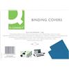 Q-Connect Copertina per rilegatura Q-Connect A4 250 g/m² blu goffrato Conf. 100 pezzi - KF00500