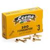 leone dell'era Fermacampioni Leone Dell'Era in acciaio testa bombata N.3 16 mm ottone scatola da 100 pz. - FC3