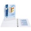 Exacompta Raccoglitore personalizzabile Exacompta A4 maxi Kreacover® bianco 4 anelli a D 40 mm - 51943E