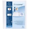 Exacompta Raccoglitore personalizzabile Exacompta A4 maxi Kreacover® bianco 4 anelli a D 25 mm - 51946E