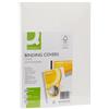 Q-Connect Copertina per rilegatura Q-Connect A4 250 g/m² bianco goffrato conf. 100 pezzi - KF00502