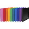 Exacompta Raccoglitore ad anelli Exacompta LINEA OPACO 4 anelli Ø 30 mm ppl A4 MAXI 297x242 10 colori assortiti - 51699E
