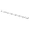 Q-Connect Dorsi a spirale in PVC per rilegatura Q-Connect A4 - 21 anelli 10 mm - fino a 55 ff bianco - conf. 100 pz - KF24021