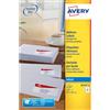 Avery Etichette bianche per buste AVERY QuickDRY™ 99,1x38,1 mm - 14 et/foglio - stampanti inkjet - cf. 25 fogli J8163-25