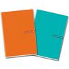 colorclub Maxi quaderno A4 copertina 200 gr/mq - 20+1 ff 80 gr/mq Colorclub quadretti 10 mm - 5713