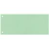Q-Connect Separatore per archivio con due fori Q-Connect 24x10,5 cm 190 g/m² verde conf. da 100 - KF00518