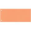 Q-Connect Separatore per archivio con due fori Q-Connect 24x10,5 cm 190 g/m² arancio conf. da 100 - KF00519
