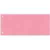 Q-Connect Separatore per archivio con due fori Q-Connect 24x10,5 cm 190 g/m² rosa conf. da 100 - KF00517