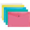King Mec Buste con bottone King Mec Pull A4 21x29,7 cm assortiti blu, rosso e trasparente - 111355