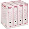 King Mec Scatola archivio King Mec Storage A4 9x33x23 cm bianco 160100