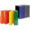 Euro-cart Portaprogetti con bottone EURO-CART presspan monolucido 25x35 cm dorso 2 cm blu - CP02BL_DESK