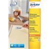 Avery Etichette bianche rimovibili AVERY 35,6x16,9 mm - 80 et/foglio - stampanti laser/inkjet Conf. 25 fogli L4732REV-25