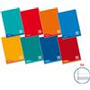 One Color Maxi quaderno One Color Didattico per disgrafia A4 - 100 g/m² - 18+1 ff - A - colori assortiti - 7041