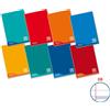 One Color Maxi quaderno One Color Didattico per disgrafia A4 - 100 g/m² - 18+1 ff - B - colori assortiti - 7042