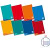 One Color Maxi quaderno One Color Didattico per disgrafia A4 - 100 g/m² - 10M - 18+1 ff - colori assortiti - 7044