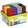 Giotto Pennarelli GIOTTO Turbo Maxi punta grossa in fibra 5 mm assortiti Schoolpack da 108 - F524000