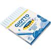 Giotto Pennarello GIOTTO Turbo Maxi punta grossa in fibra 5 mm giallo medio Conf. 12 pezzi - F456002