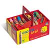 Giotto Bebè Supermatitoni colorati GIOTTO be-bè mina grande 7 mm assortiti Schoolpack da 36 + 3 temperini - F461300