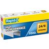 Rapid Punti metallici conf. 10x1000 Rapid 24/6 Strong - 24855800