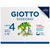 Giotto Album da disegno Giotto Disegno 4 200 g - 33x48 cm liscio 24 fogli 583700